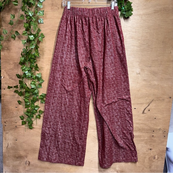 Zenana Outfitters Red Wide Leg Pants size Large - Picture 4 of 7